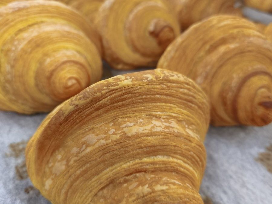 Croissant met hoeveboter