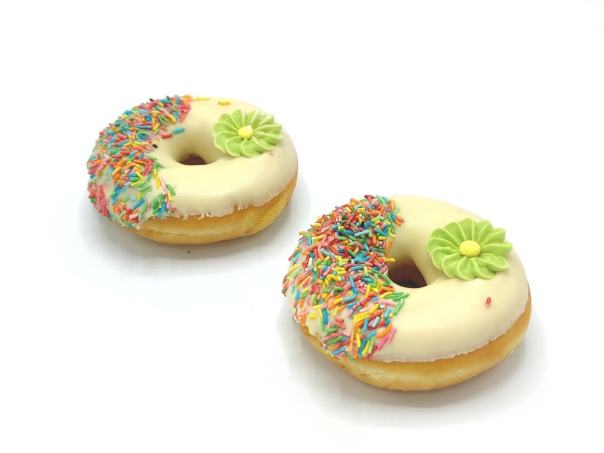 Donut Witte Chocolade